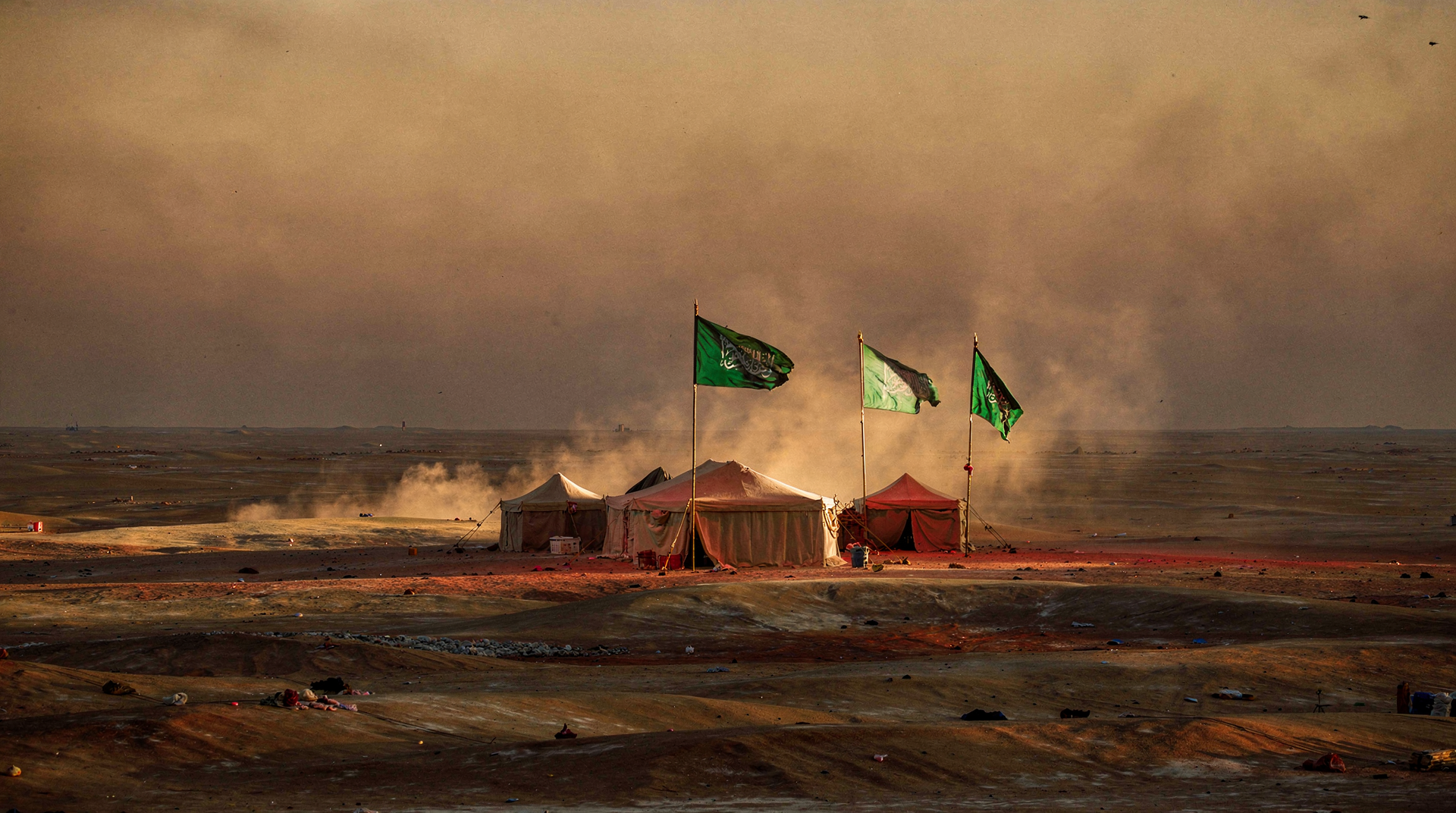 Arrival at the plains of Karbala