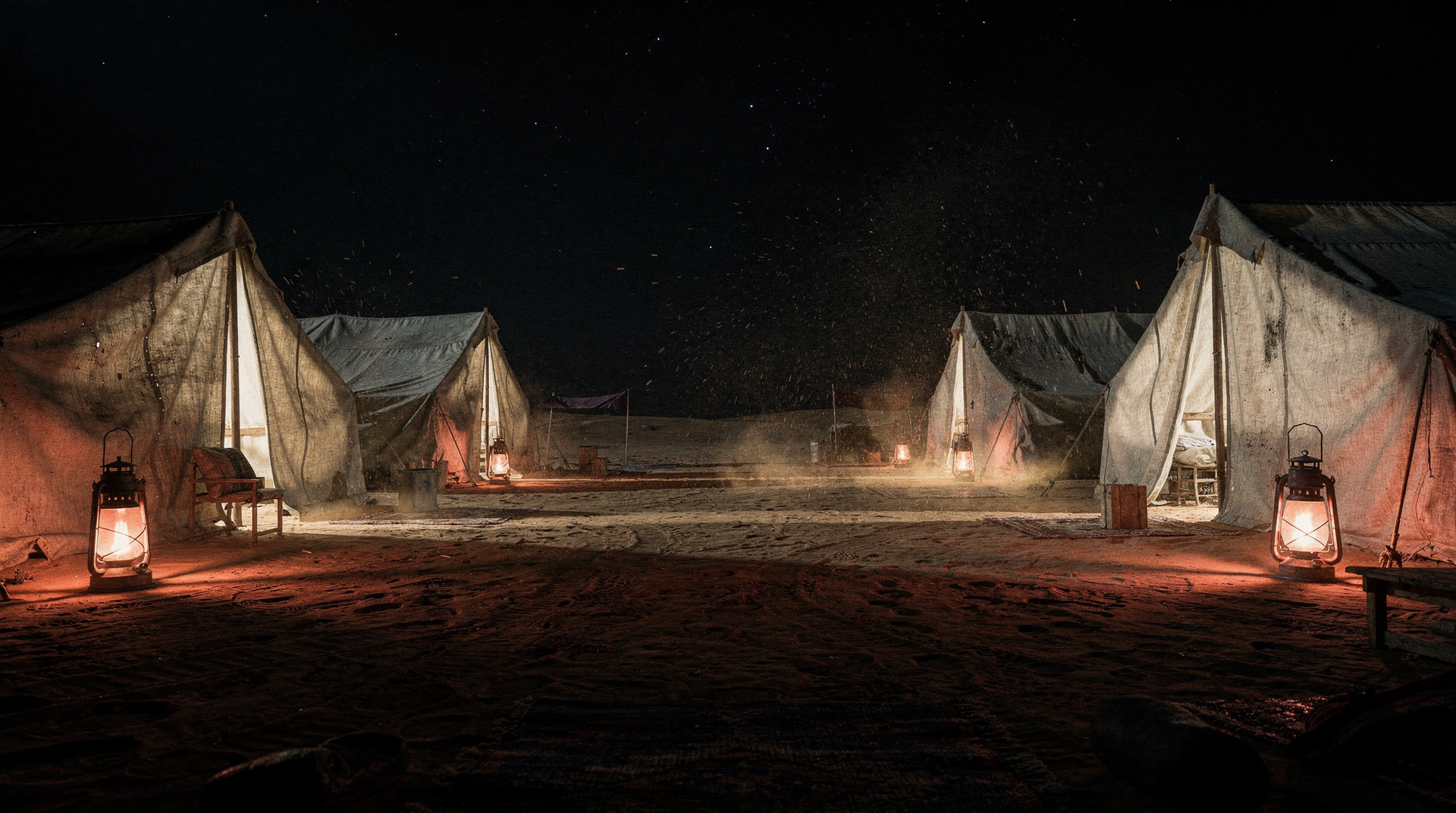 A starlit night of vigil