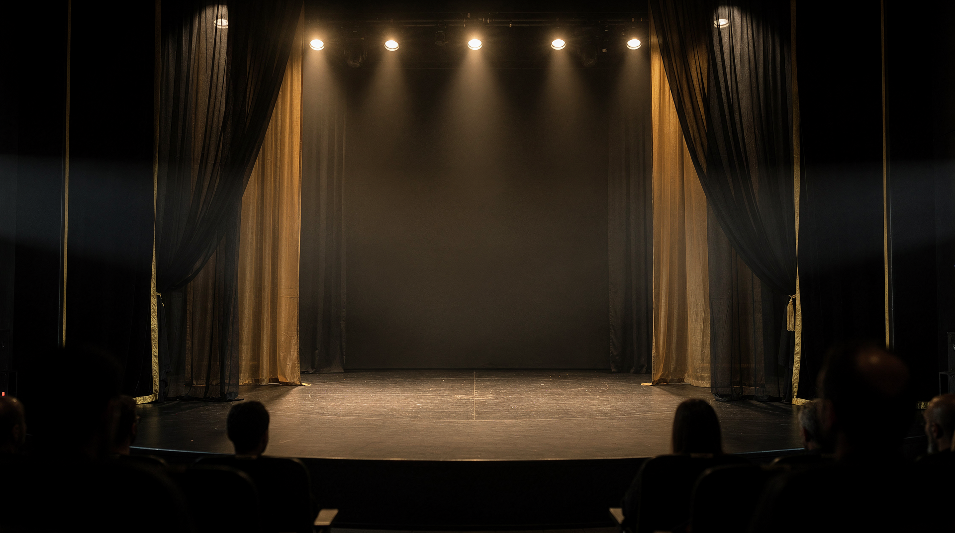 The modern Eternal Echo theatre stage